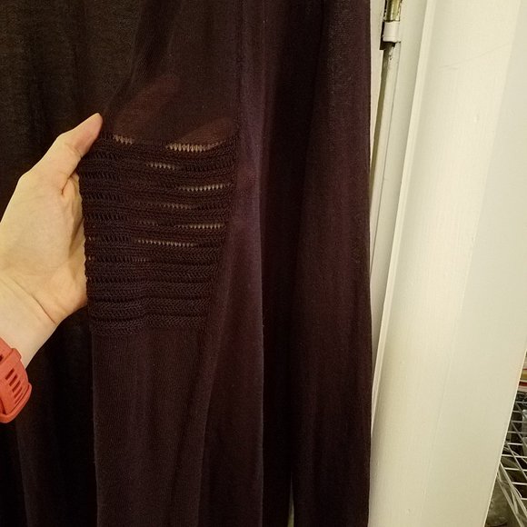 GAP Gauzy Shawl-collar Open Cardigan - L Tall - Picture 1 of 5